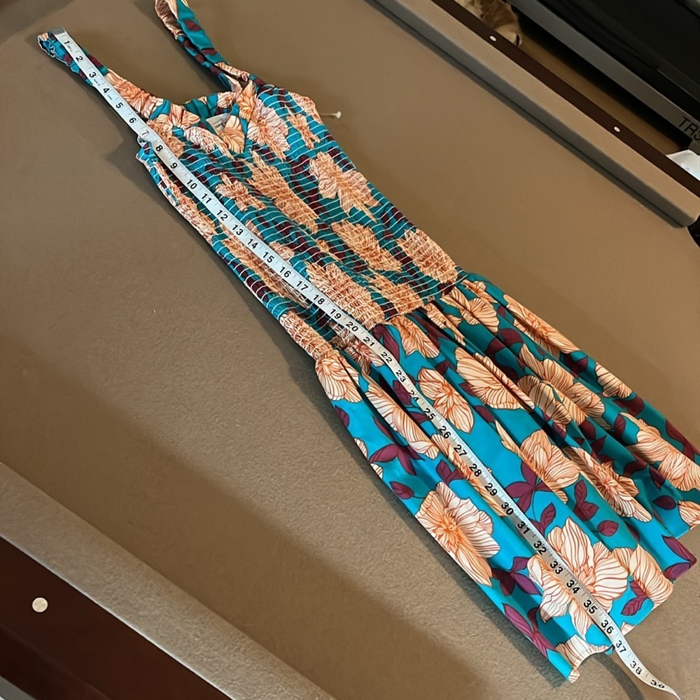 AUTUMN ADEIGBO NWOT Cassie Floral Smocked Sun Dress - Size 2 - Picture 9 of 12